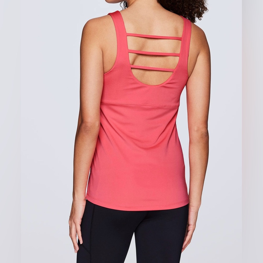 RBX Hot Pink Strappy Back Tank Top New women’s size M
